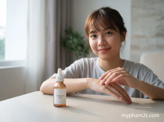 Cách Dùng Tranexamic Acid Trị Nám Lâu Năm Tác Động Sâu Vào Da