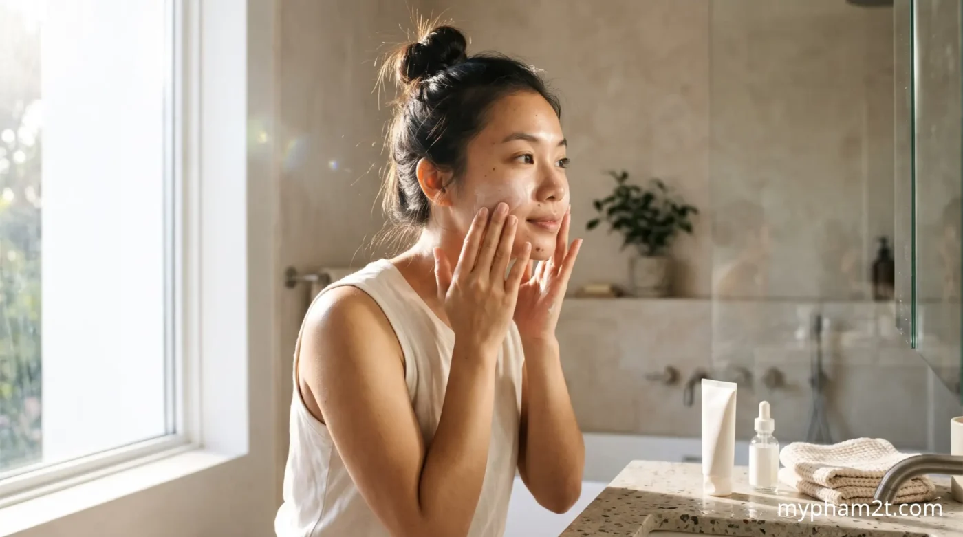Chu Trình Chăm Sóc Da Hỗ Trợ Cách Tẩy Tế Bào Chết Cơ Học