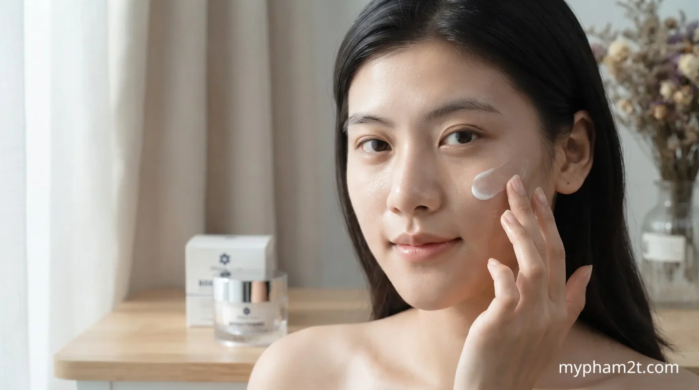 Hướng Dẫn Cách Thoa Kem Dưỡng Ẩm Đúng Cách Theo Từng Đường Nét Khuôn Mặt Tại Nhà