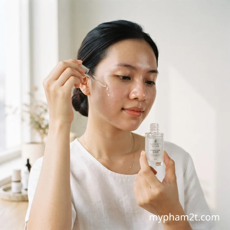 Cách Thu Nhỏ Lỗ Chân Lông Vùng Gò Má Và TZone Tại Nhà 7 Thoa Serum Chăm Sóc Da Trong Hướng Dẫn Cách Thu Nhỏ Lỗ Chân Lông