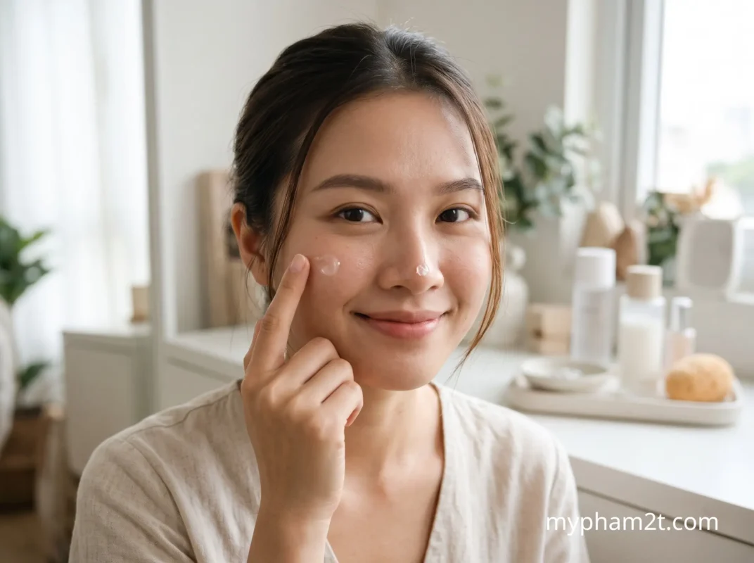 Cách Đánh Bay Mụn Đầu Đen Và Mụn Cám Vùng Cánh Mũi Tại Nhà 4 Thoa Kem Dưỡng Mỏng Nhẹ Phục Hồi Da Sau Khi Xử Lý Mụn Đầu Đen Vùng Cánh Mũi