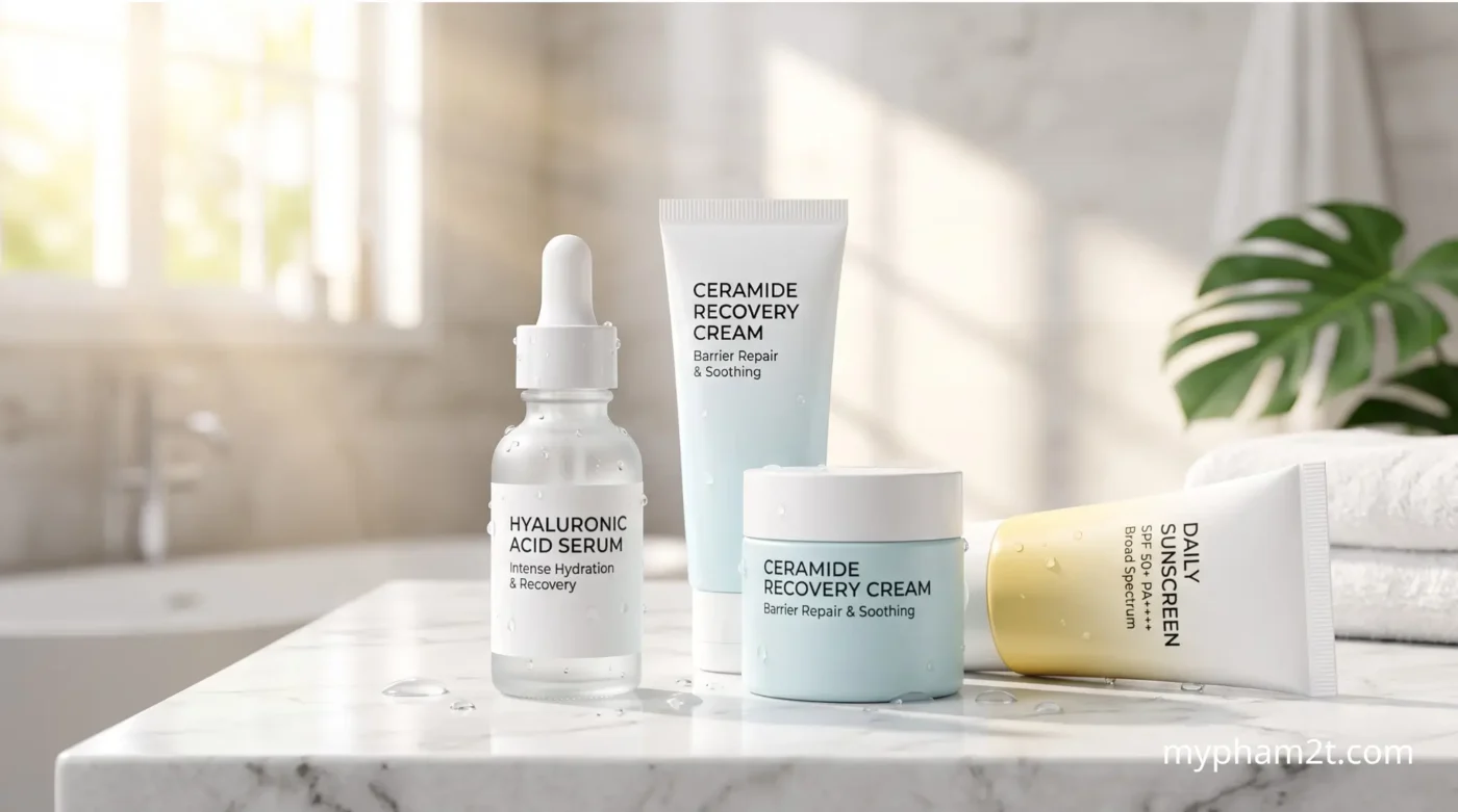 Hướng Dẫn Chăm Sóc Phục Hồi Da Sau Khi Peel Căng Bóng Nhẹ