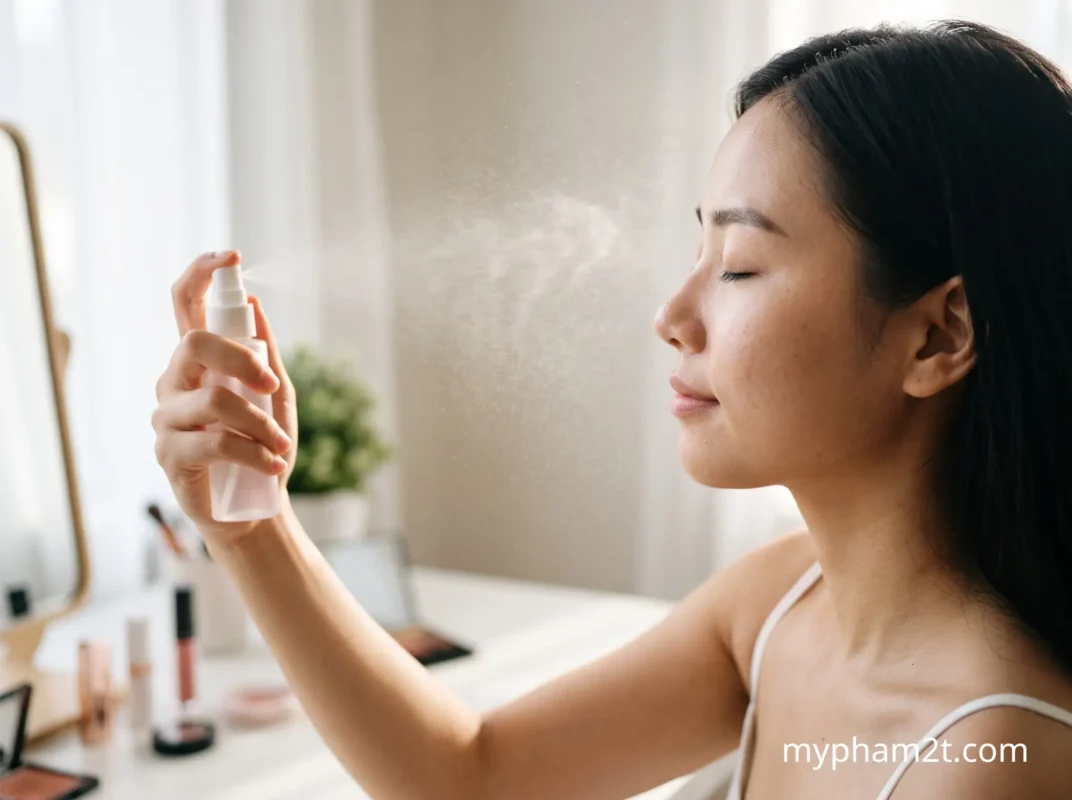 Giữ Khoảng Cách Đúng Khi Thực Hiện Cách Xịt Khóa Nền