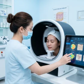 Kỹ Thuật Soi Da Và Phân Tích Tình Trạng Da Tại Spa