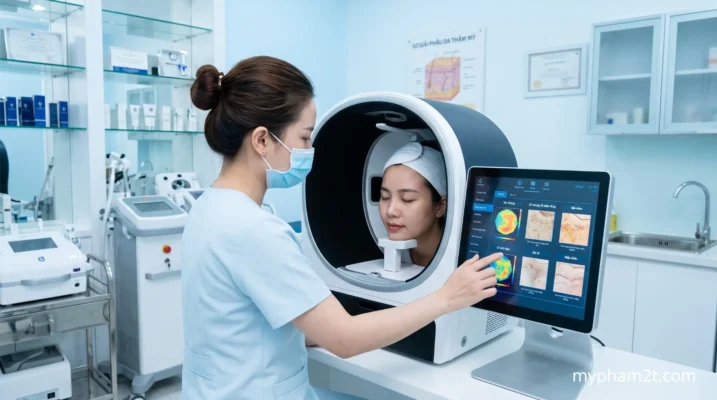 Kỹ Thuật Soi Da Và Phân Tích Tình Trạng Da Tại Spa
