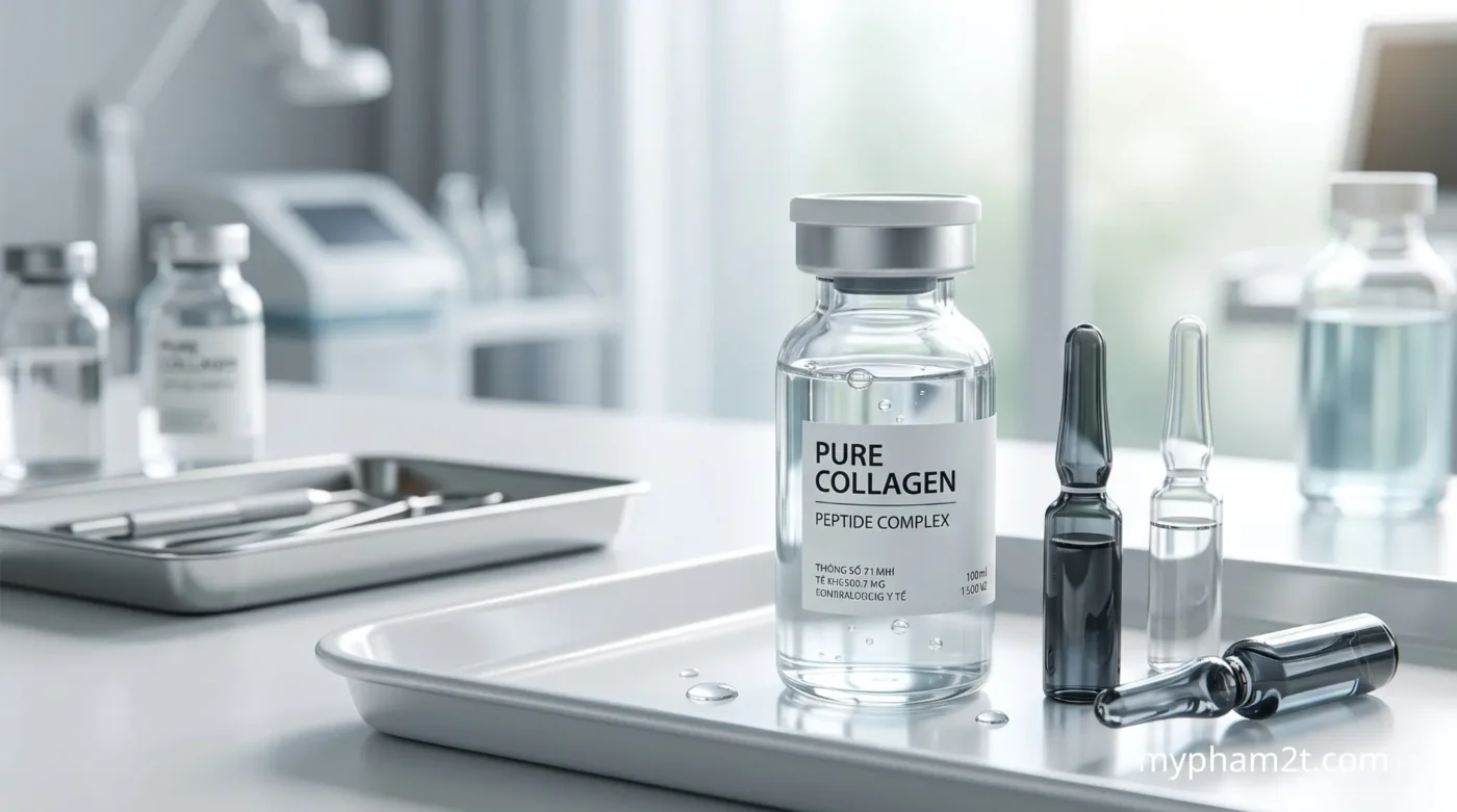 Liệu Trình Trẻ Hóa Da Bằng Collagen Tươi Và Peptide Chuẩn Y Khoa