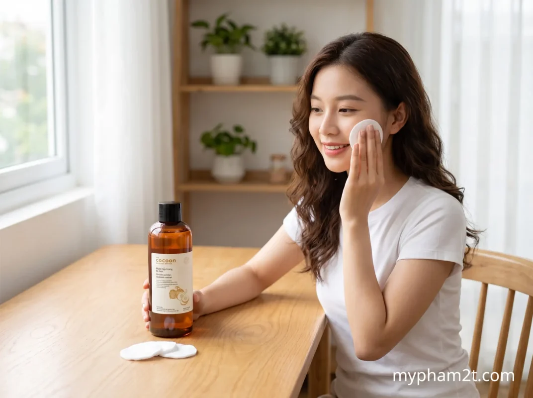 Review Nước Tẩy Trang Bí Đao Cocoon Có Tốt Không Trên Da Dầu Mụn Thực Tế