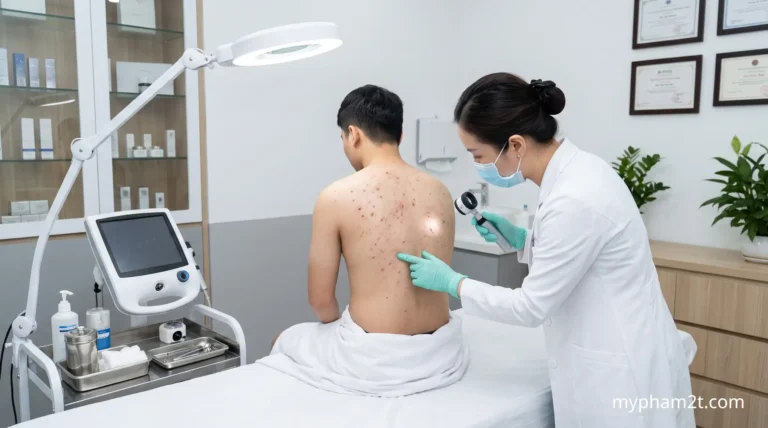 Quy Trình Xử Lý Mụn Lưng – Ngực Chuẩn Y Khoa Cho Spa