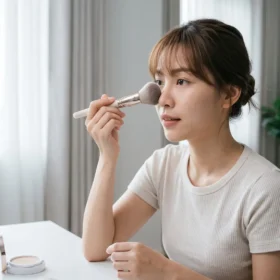 Hướng Dẫn Cách Phủ Phấn Kiềm Dầu Tự Nhiên Mỏng Nhẹ