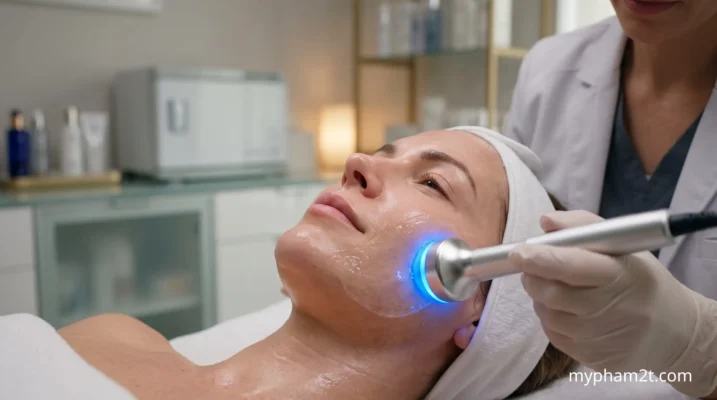 Điện Di Ha  Quy Trình Phục Hồi Da Tại Spa