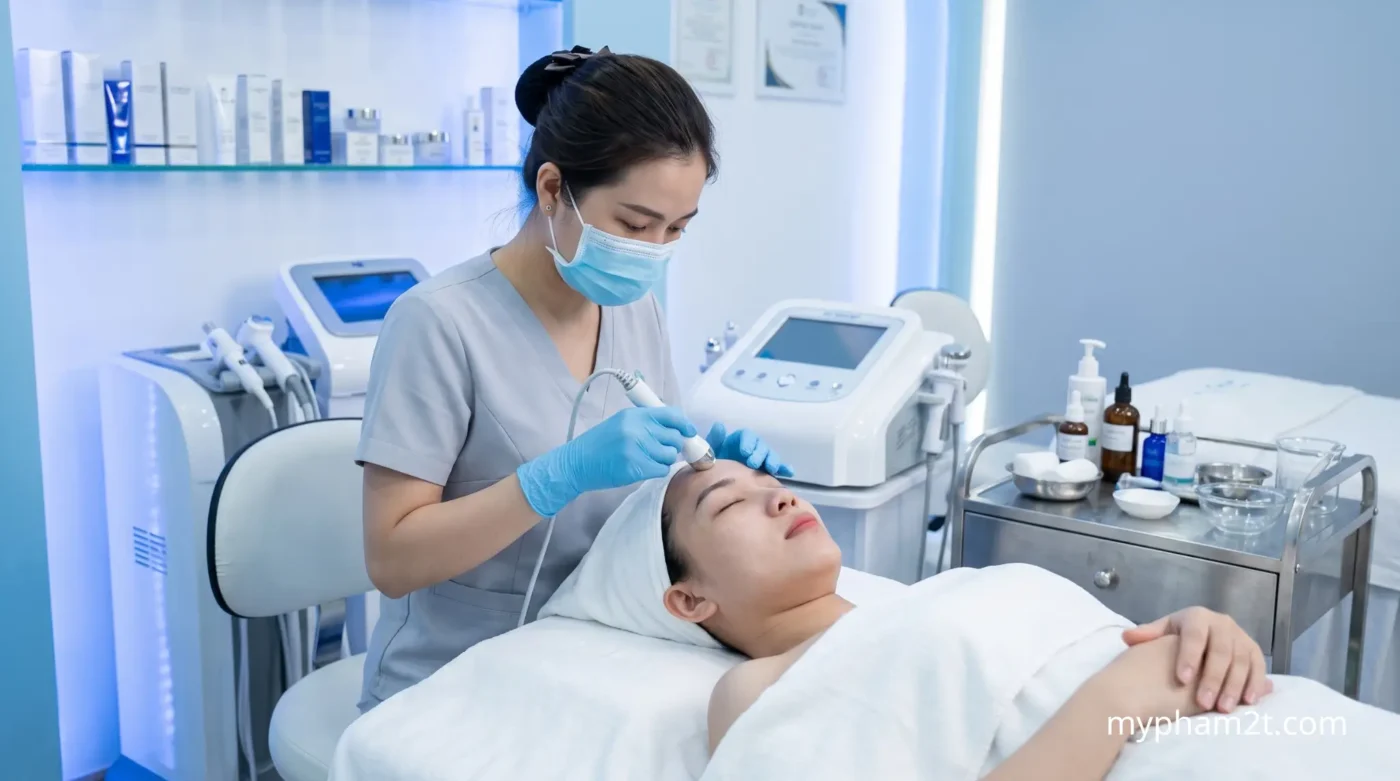 Quy Trình Chuẩn Y Khoa Thiết Kế Liệu Trình Điều Trị Mụn Tại Spa