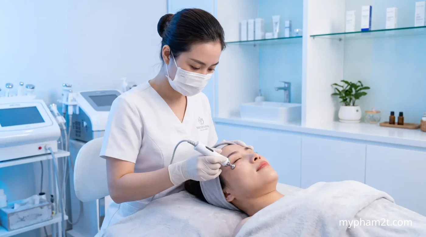 Hống Lão Hóa Cho Vùng Mắt Xóa Nhăn Mảnh Giảm Thâm Và Bọng Mắt Hiệu Quả  Quy Trình Đi Tinh Chất Vùng Mắt