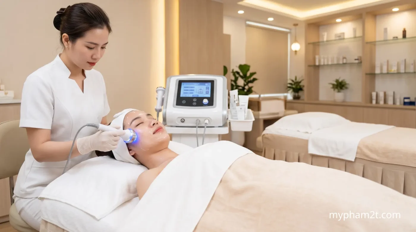 Quy Trình Củng Cố Hàng Rào Bảo Vệ Da Tại Spa