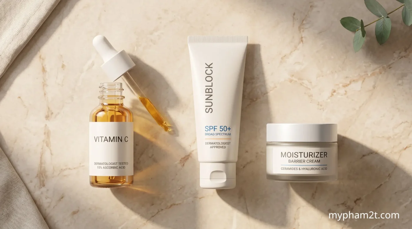 Điện Di Vitamin C Tươi Chuẩn Y Khoa Bí Quyết Mờ Thâm Sáng Da 3 Điện Di Vitamin C Tươi Kết Hợp Skincare Tại Nhà