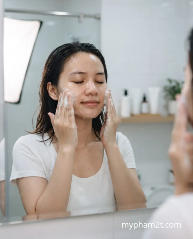 Cách Làm Mờ Nám Tàn Nhang Hiệu Quả Và An Toàn Tại Nhà 2 Thực Hiện Bước Làm Sạch Da Dịu Nhẹ Trong Cách Làm Mờ Nám Tàn Nhang